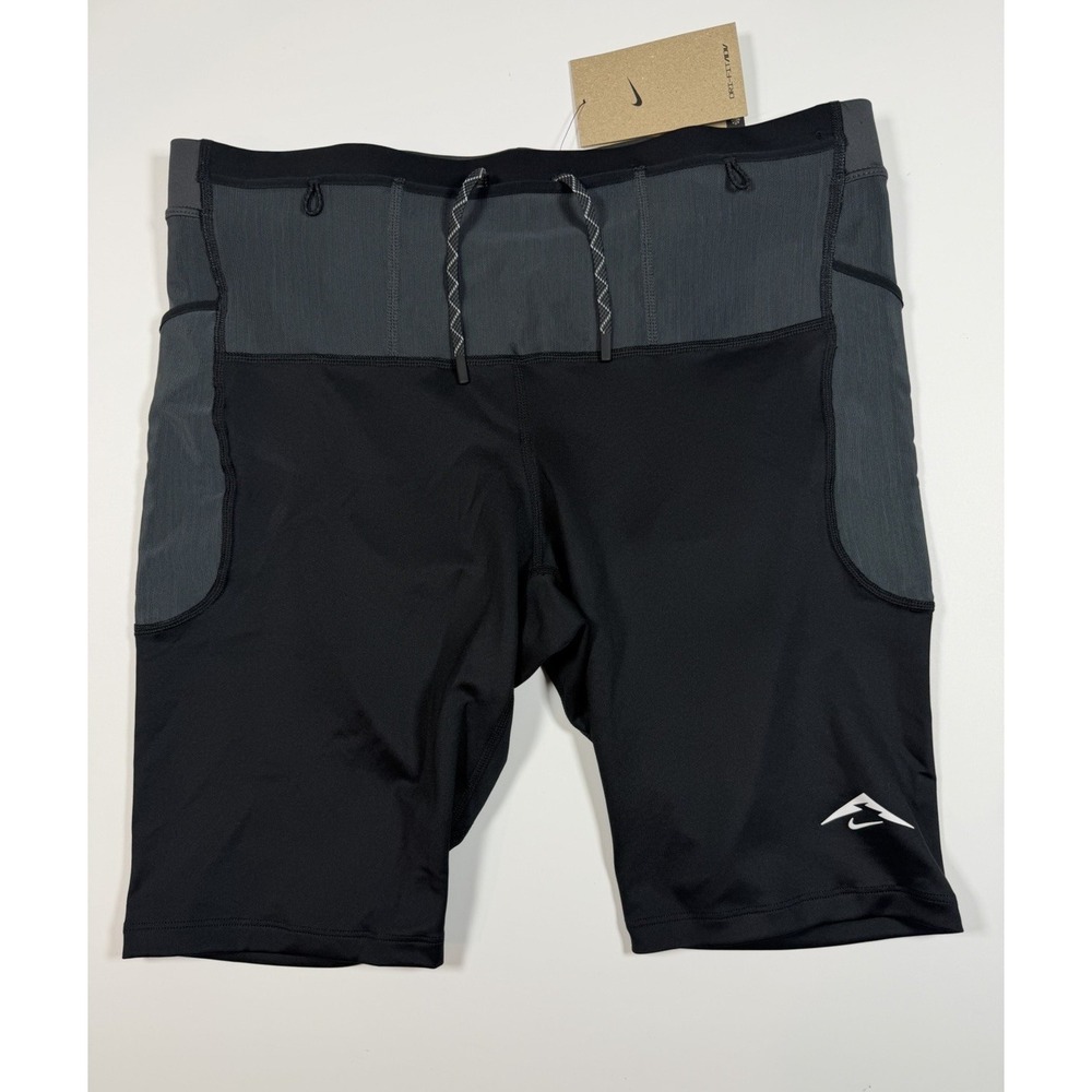 Nike Trail Lava Loops Dri-FIT ADV 1/2 Running Tights HJ4170-010 Men's L NWT